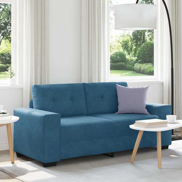 vidaXL k&eacute;k b&aacute;rsony loveseat kanap&eacute; 180x77x82 cm