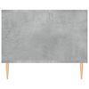 vidaXL betonszürke szerelt fa dohányzóasztal 102 x 50 x 40 cm