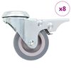 vidaXL 8 darab h&aacute;tfuratos &ouml;nbe&aacute;ll&oacute; g&ouml;rgő 50 mm