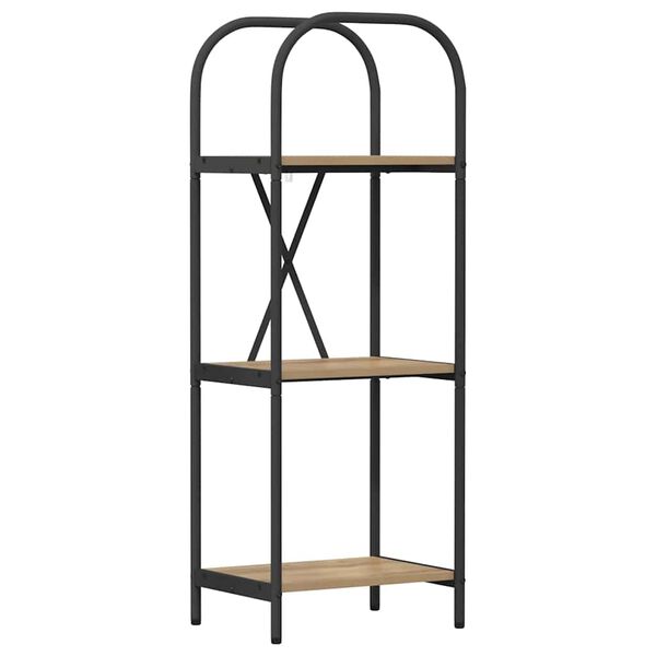 vidaXL K&ouml;nyvespolc Artisan t&ouml;lgy 40 x 30 x 109 cm Faanyag