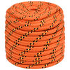 vidaXL T&ouml;bbc&eacute;l&uacute; munkak&ouml;t&eacute;l 16 mm 250 m Narancss&aacute;rga PP