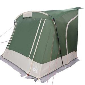 vidaXL Csomagt&eacute;rajt&oacute; s&aacute;tor szem&eacute;lyes 285 x 255 x 245 cm Z&ouml;ld taft