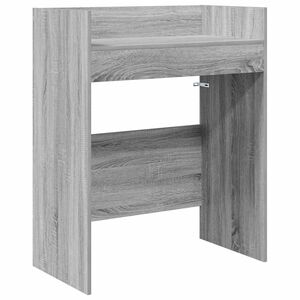 vidaXL DJ Asztal Sz&uuml;rke Sonoma 82 x 45 x 102 cm Szerelt Fa