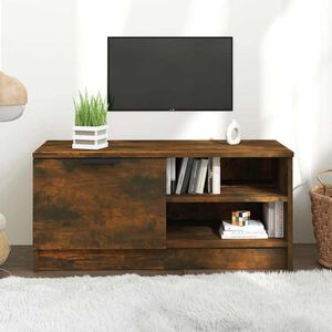 vidaXL f&uuml;st&ouml;s t&ouml;lgysz&iacute;nű szerelt fa TV-szekr&eacute;ny 80 x 35 x 36,5 cm
