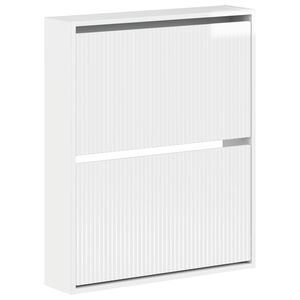 vidaXL Fali Cipőtart&oacute; ARNHEM 71 x 17 x 86 cm Szerelt Fa