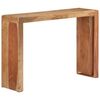 vidaXL t&ouml;m&ouml;r ak&aacute;cfa t&aacute;lal&oacute;asztal 110x30x76 cm