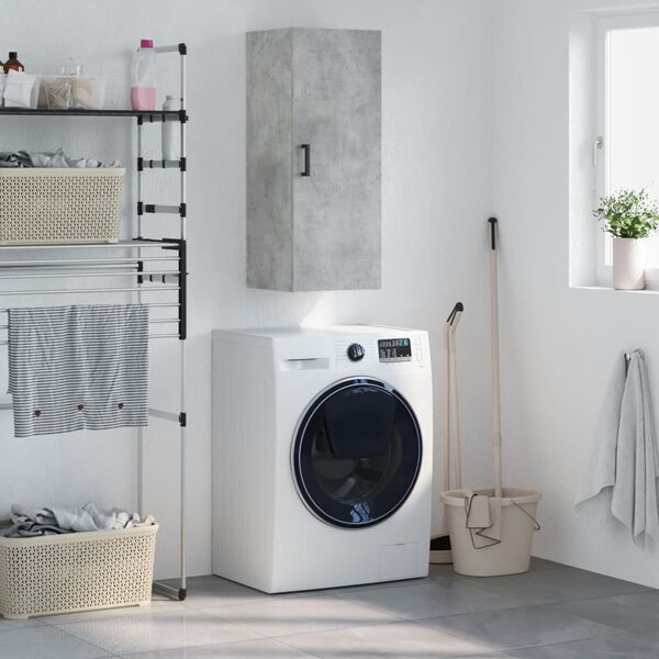 vidaXL betonsz&uuml;rke fali szekr&eacute;ny 34,5 x 34 x 90 cm