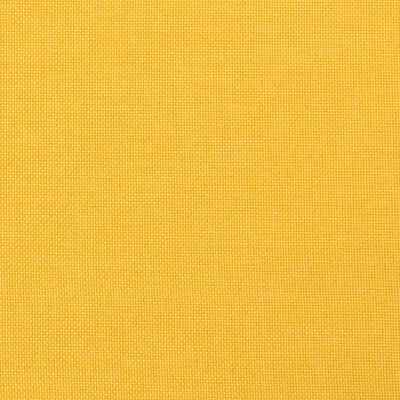 vidaXL kétszemélyes sárga szövet kanapéágy két párnával