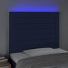 vidaXL k&eacute;k sz&ouml;vet LED-es fejt&aacute;mla 90x5x118/128 cm