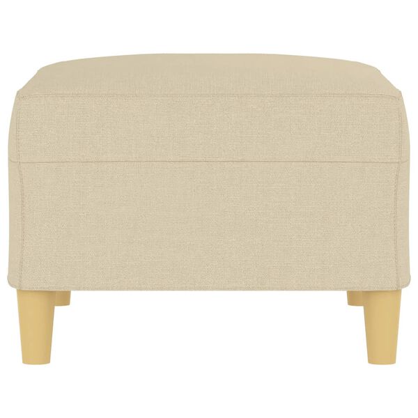 vidaXL kr&eacute;msz&iacute;nű sz&ouml;vet l&aacute;bzs&aacute;moly 70x55x41 cm