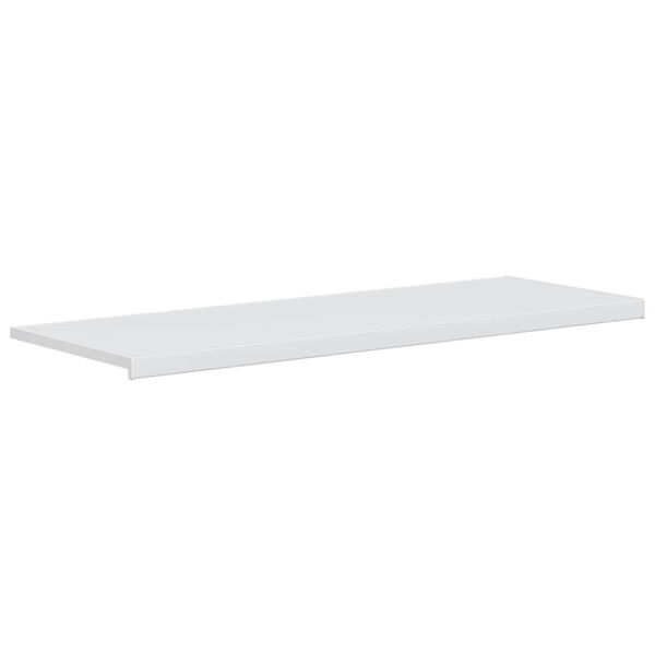 vidaXL Ablakp&aacute;rk&aacute;ny Feh&eacute;r 160 x 50 x 4,5 cm PVC