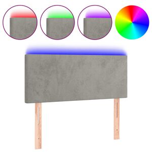 vidaXL vil&aacute;gossz&uuml;rke b&aacute;rsony LED-es fejt&aacute;mla 80 x 5 x 78/88 cm
