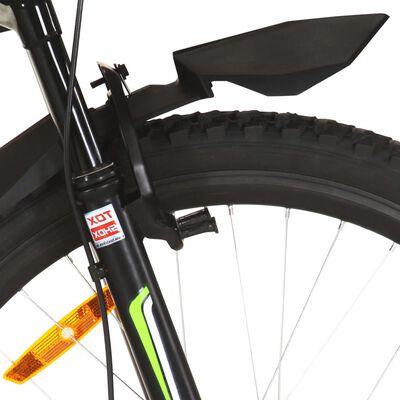 vidaXL 21 sebességes piros mountain bike 26 hüvelykes kerékkel 36 cm