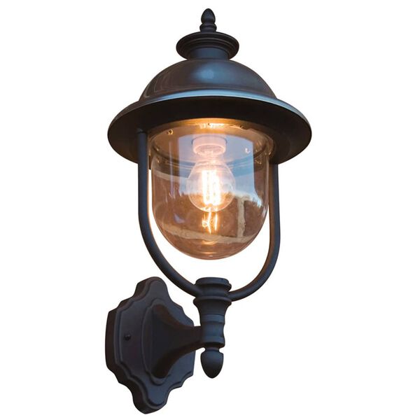 KONSTSMIDE Parma csiszolt rozsdamentes ac&eacute;l fali l&aacute;mpa