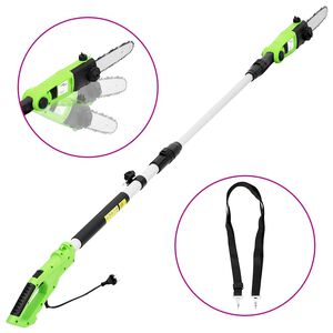 vidaXL elektromos teleszk&oacute;pos l&aacute;ncfűr&eacute;sz 25 cm 710 W