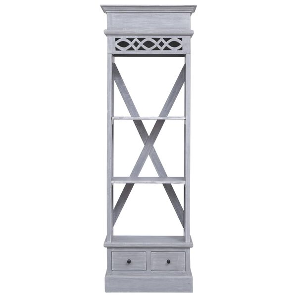 vidaXL tömör mahagóni magasszekrény 60 x 30 x 175 cm