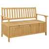 vidaXL T&aacute;rol&oacute;pad 2 -Seater 120 x 63 x 84 cm T&ouml;m&ouml;r Ak&aacute;cia N&eacute;gysz&ouml;gletes