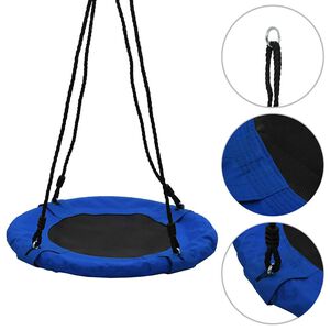vidaXL k&eacute;k sz&iacute;nű hinta 60 cm 100 kg