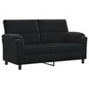 vidaXL Kanap&eacute; Fekete 174 x 85 x 93 cm B&aacute;rsony