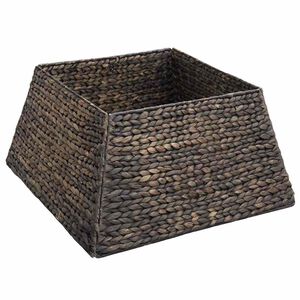 vidaXL Kar&aacute;csonyfakollekci&oacute; Fekete 50 x 50 x 25 cm V&iacute;zi j&aacute;cint