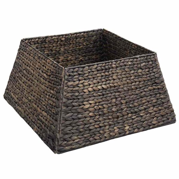 vidaXL Kar&aacute;csonyfakollekci&oacute; Fekete 50 x 50 x 25 cm V&iacute;zi j&aacute;cint