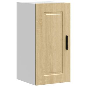 vidaXL konyhai fali szekr&eacute;ny "Porto" sonoma t&ouml;lgy szerelt fa