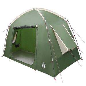 vidaXL Kabin s&aacute;tor tetővel Z&ouml;ld 210 x 210 x 138 cm Poli&eacute;szter