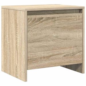 vidaXL sonoma t&ouml;lgy sz&iacute;nű szerelt fa &eacute;jjeliszekr&eacute;ny 45x34x44,5 cm