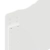 vidaXL Fejtámla fejtámlával Fehér 90 cm Faanyag