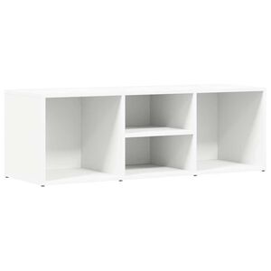 vidaXL feh&eacute;r szerelt fa cipőt&aacute;rol&oacute; pad 102 x 35 x 35 cm