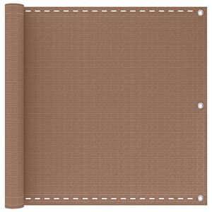 vidaXL Erk&eacute;ly Sz&uacute;nyogh&aacute;l&oacute; T&oacute;psz&iacute;nű 75 x 700 cm HDPE &eacute;s Alum&iacute;nium