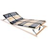 vidaXL L&eacute;calap Barna 90 x 190 cm T&ouml;m&ouml;r b&uuml;kkfa