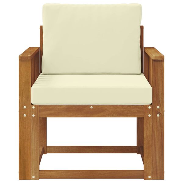 vidaXL K&uuml;lt&eacute;ri kanap&eacute; T&ouml;m&ouml;r ak&aacute;cfa &eacute;s poli&eacute;szter Term&eacute;szetes