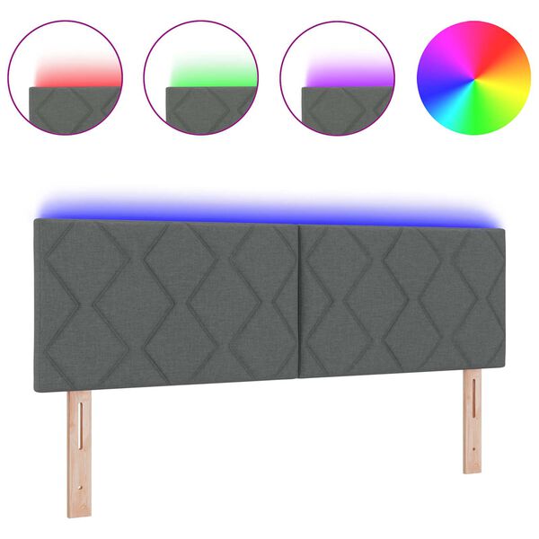 vidaXL Fejt&aacute;mla LED -es l&aacute;mp&aacute;kkal fejt&aacute;ml&aacute;val Sz&uuml;rke 144 cm sz&ouml;vet