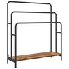 vidaXL Ruhasz&aacute;r&iacute;t&oacute; polcokkal &Ouml;reg fa 90 x 30 x 100,5 cm Faanyag