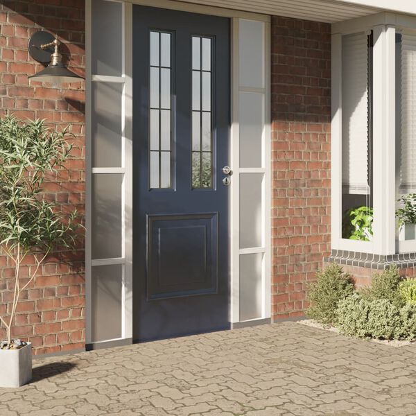 vidaXL matt sz&uuml;rke PVC statikus ablakf&oacute;lia 90 x 1000 cm