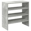 vidaXL 2 db betonsz&uuml;rke cipőtart&oacute; &aacute;llv&aacute;ny halmozhat&oacute; 60 x 30 x 30,5 cm
