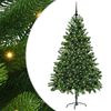 vidaXL Kar&aacute;csonyfa 300 LED-del &aacute;llv&aacute;nnyal Z&ouml;ld 180 cm PE
