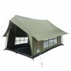 vidaXL Kabin s&aacute;tor Katonai z&ouml;ld 340 x 246 x 210 cm poli-pamut