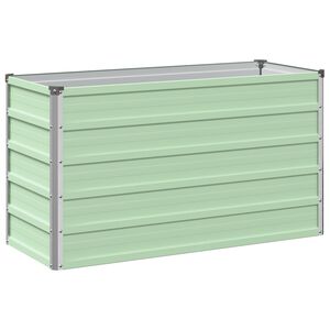 vidaXL Emelt kert &aacute;gy&aacute;s Pasztell Z&ouml;ld 100 x 40 x 55 cm