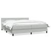 vidaXL vil&aacute;gossz&uuml;rke b&aacute;rsony rug&oacute;s &aacute;gy matraccal 200x210 cm