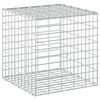 vidaXL Gabion 3,5 mm dr&oacute;ttal &eacute;s 5x10 cm-es h&aacute;l&oacute;val 50x50x50 cm