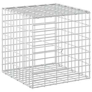 vidaXL Gabion 3,5 mm dr&oacute;ttal &eacute;s 5x10 cm-es h&aacute;l&oacute;val 50x50x50 cm