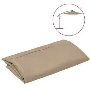 vidaXL t&oacute;psz&iacute;nű konzolos napernyő csereponyva 300 cm