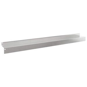 vidaXL Fűszeg&eacute;lyez&eacute;s 10 db 100 x 10 x 8 cm Ac&eacute;l Ez&uuml;st