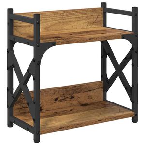 vidaXL Nyomtat&oacute;&aacute;llv&aacute;ny &Ouml;reg fa 40 x 20 x 40 cm Szerelt Fa