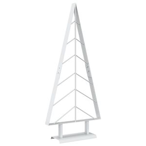 vidaXL F&eacute;m kar&aacute;csonyfa KUOPIO 90 cm Ac&eacute;l Feh&eacute;r