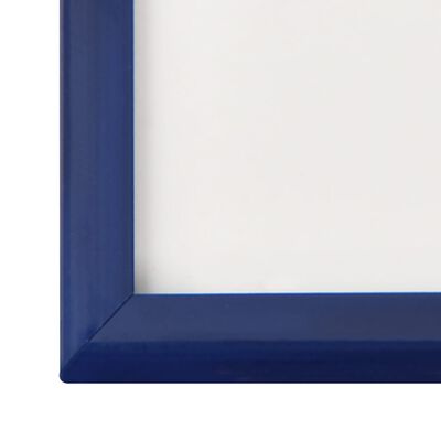 vidaXL 5 db kék MDF fali/asztali fényképkeret 59,4 x 84 cm