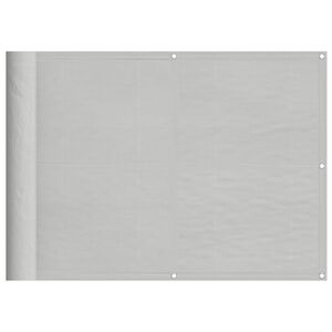 vidaXL vil&aacute;gossz&uuml;rke 100% oxford poli&eacute;szter erk&eacute;lyparav&aacute;n 75 x 400 cm