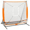 vidaXL fekete multisport/baseball gyakorl&oacute;h&aacute;l&oacute; 174 x 76 x 158,5 cm